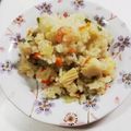 ちゃこ38914's cooksnap of when they made 炊飯器でシーフードピラフ.