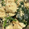 Hanachan13's cooksnap of when they made ほうれん草と豆腐のごまドレあえ.