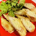 aco63☆'s cooksnap of when they made ちくわのポテサラ詰め天ぷら.