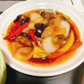 tonmyee's cooksnap of when they made ワンパンで出来る甘酢肉団子◆黒酢酢豚風◆.