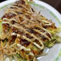 わのなの's cooksnap of when they made もやしとキャベツのお好み焼き.