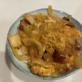 息子のために作る！'s cooksnap of when they made キム玉丼⇒『焼き鳥の缶詰』でキムチ親子丼.
