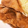 きゃんヴぇる's cooksnap of when they made すりおろしリンゴが決め手！絶品豚生姜焼き.
