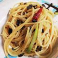 こつぶっち's cooksnap of when they made オリーブとアンチョビの南イタリア･パスタ.
