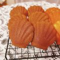 yayorita's cooksnap of when they made バレンタインに❤米粉のショコラマドレーヌ.