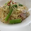 ♡pink's cooksnap of when they made ハマグリとアスパラのチャウダーパスタ.