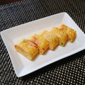 もふもふクロさん's cooksnap of when they made カニカマと葱の「だし巻き卵」.