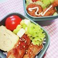 ♡arisa♡'s cooksnap of when they made 豚ロースのポテト巻き（お弁当）.