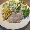 Yokchina's cooksnap of when they made ビールにも☆豚肉のカリカリチーズ焼き.