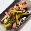 ちゃまたまご's cooksnap of when they made スパム®とアスパラのマヨネーズ炒め.