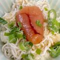 ポムポムポヨコ's cooksnap of when they made シンプル♪簡単『しらすタラコご飯』.
