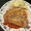 聖龍鬼's cooksnap of when they made パリパリ☆チキンソテーのトマトソース.
