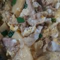 ひでまさママ's cooksnap of when they made コレ最高✿タケノコと豚肉の卵とじ。.