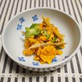 バカリャウ's cooksnap of when they made 余ったきんぴらのかぼちゃサラダ.