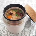 バカリャウ's cooksnap of when they made オイスターソースできのこの中華風雑炊.