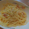 あき姫ちゃん's cooksnap of when they made 特損 カルボナーラ.