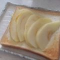 きらり流れ星's cooksnap of when they made りんごトースト.