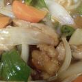 sally0605's cooksnap of when they made 揚げない鶏もも肉で酢豚風！.