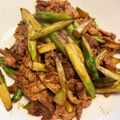 ヤイヤイ07's cooksnap of when they made 豚肉とアスパラガスのカレー炒め.