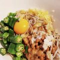 ルビ☆'s cooksnap of when they made 納豆オクラそば.