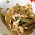らい33's cooksnap of when they made ふきのとうの茎の煮物.