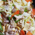 ゆゆっちゃ's cooksnap of when they made 白菜と厚揚げと豚こま味噌炒め～♪.