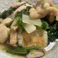 ☆ぺけぽん☆'s cooksnap of when they made 米粉活用☆揚げ里芋餅の椀もの.