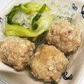 ☆TENmama☆'s cooksnap of when they made 業務スーパー冷凍肉だんごで春雨スープ.