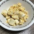 みりん調味料's cooksnap of when they made お手軽☆お豆腐と天かすの卵とじ丼.