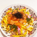 パインクリームソーダ's cooksnap of when they made ♪スモークサーモン　ちらし寿司♪.