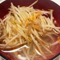 まいたけさん↑'s cooksnap of when they made もやしで満腹w塩ラーメン風❀もやしスープ.