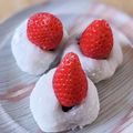 kaiselim's cooksnap of when they made いちご大福♡白玉粉使用で簡単！可愛い♡.