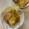 チョコチョコかえる's cooksnap of when they made とろとろ♡白菜と麩のうま煮♡.