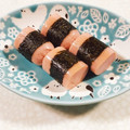 みぽぽ37's cooksnap of when they made お弁当のおかずに魚肉ソーセージ海苔巻き.