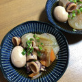 chi−ちゃん's cooksnap of when they made 簡単煮物！イカ大根＋卵＋旬の野菜も加えて.