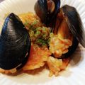 ばたみそーぱん☆'s cooksnap of when they made ムール貝と鶏肉のパエリア.