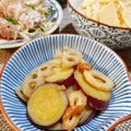 シルバニア's cooksnap of when they made さつまいもと蓮根の甘辛煮.