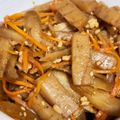 りょーーーちん's cooksnap of when they made 【副菜】ひき肉入り♪ごぼうの五目金平.