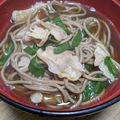 まーく71's cooksnap of when they made 豚ねぎ蕎麦.