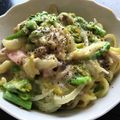 Rick_t's cooksnap of when they made ■菜の花とベーコンのクリームパスタ■.