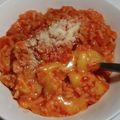 ヨシヨッシー's cooksnap of when they made トマトジュースでリゾット.