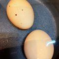 horseland's cooksnap of when they made 温泉たまごと、ゆで玉子を同時に♪.
