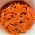 MOKUROU's cooksnap of when they made にんじん大量消費！レンジで簡単ナムル♫.