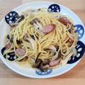 Pappyko's cooksnap of when they made ソーセージとしめじの和風パスタ.