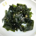 由芽15's cooksnap of when they made プチプチ美味しい♫ワカメの胡麻炒め☆.
