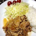 toshi♫'s cooksnap of when they made 豚肉の生姜焼き.