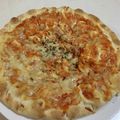 papikun's cooksnap of when they made 市販ピザの美味しい焼き方.