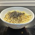 シンガポー's cooksnap of when they made パスタでランチ♪超簡単！明太スープパスタ.