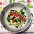 おはなすき's cooksnap of when they made 簡単☆たまご豆腐に、かにかま&きゅうり♪.