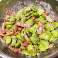 ひさちょん's cooksnap of when they made そら豆とベーコンのガーリックマヨサラダ.